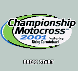 Championship Motocross 2001 featuring Ricky Carmichael (USA, Europe)